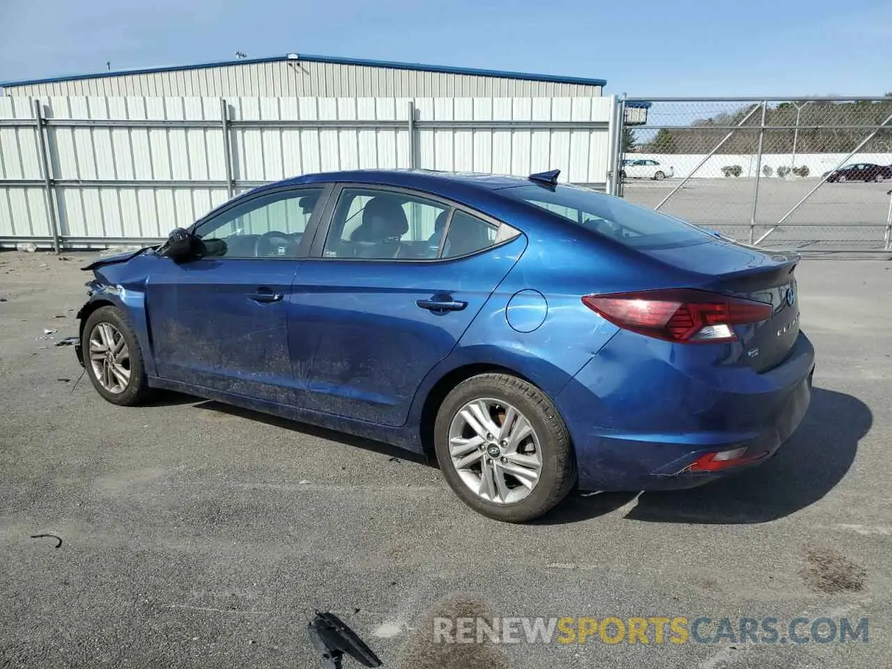 2 fotografías del automóvil dañado 5NPD84LF4LH620570 HYUNDAI ELANTRA 2020