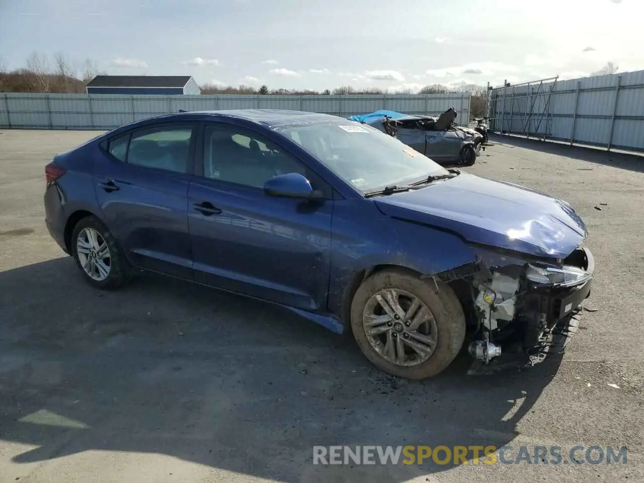 4 fotografías del automóvil dañado 5NPD84LF4LH620570 HYUNDAI ELANTRA 2020