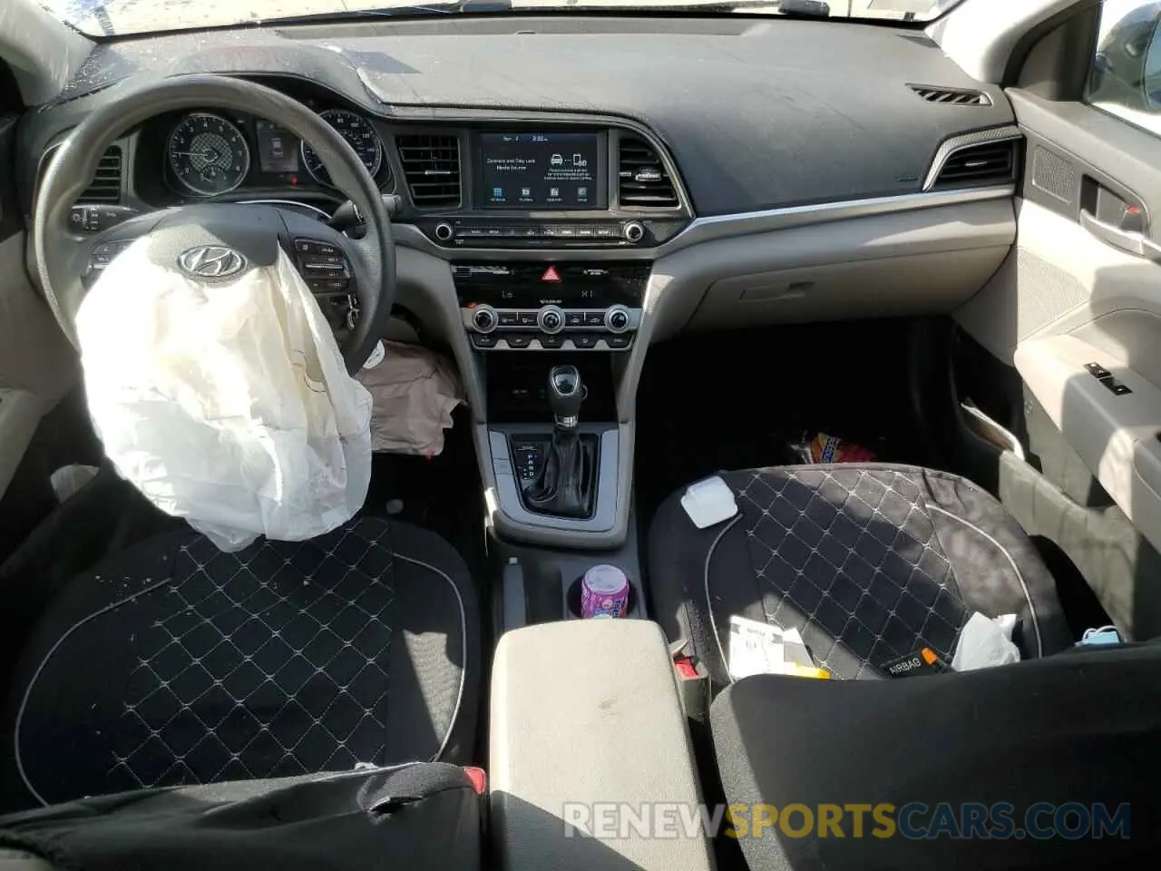 8 fotografías del automóvil dañado 5NPD84LF4LH620570 HYUNDAI ELANTRA 2020