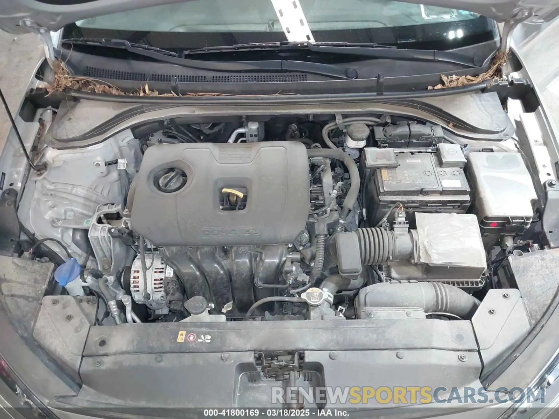 10 fotografías del automóvil dañado 5NPD84LF4LH622576 HYUNDAI ELANTRA 2020