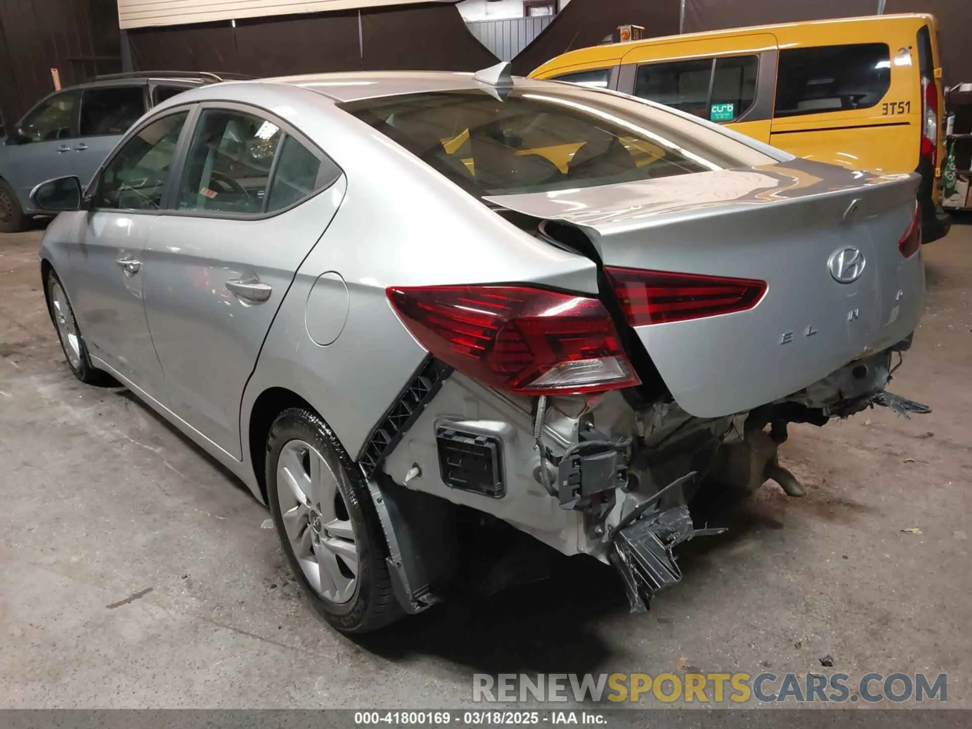 3 fotografías del automóvil dañado 5NPD84LF4LH622576 HYUNDAI ELANTRA 2020