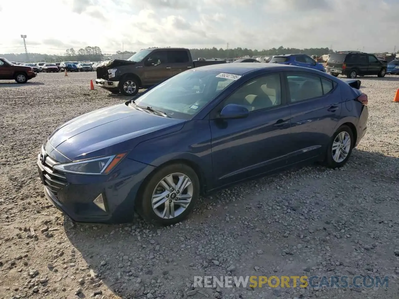1 fotografías del automóvil dañado 5NPD84LF4LH623548 HYUNDAI ELANTRA 2020