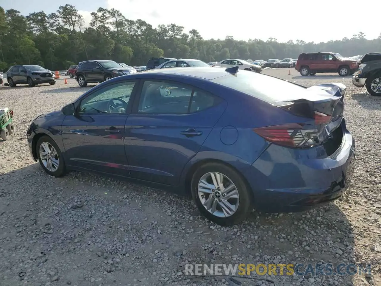 2 fotografías del automóvil dañado 5NPD84LF4LH623548 HYUNDAI ELANTRA 2020