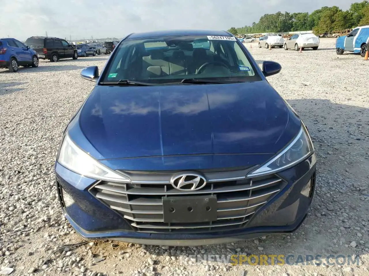 5 fotografías del automóvil dañado 5NPD84LF4LH623548 HYUNDAI ELANTRA 2020