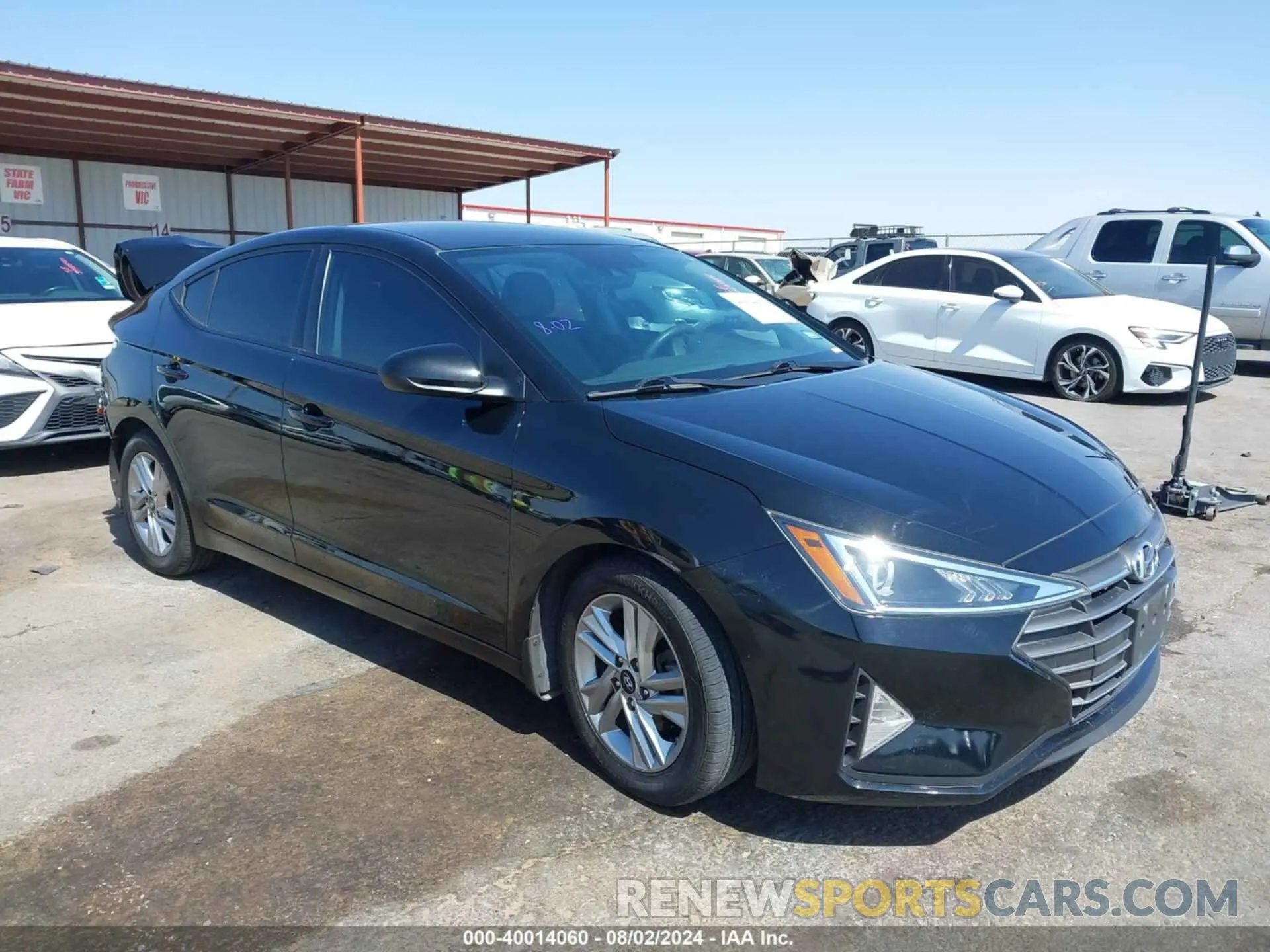 1 fotografías del automóvil dañado 5NPD84LF4LH624277 HYUNDAI ELANTRA 2020