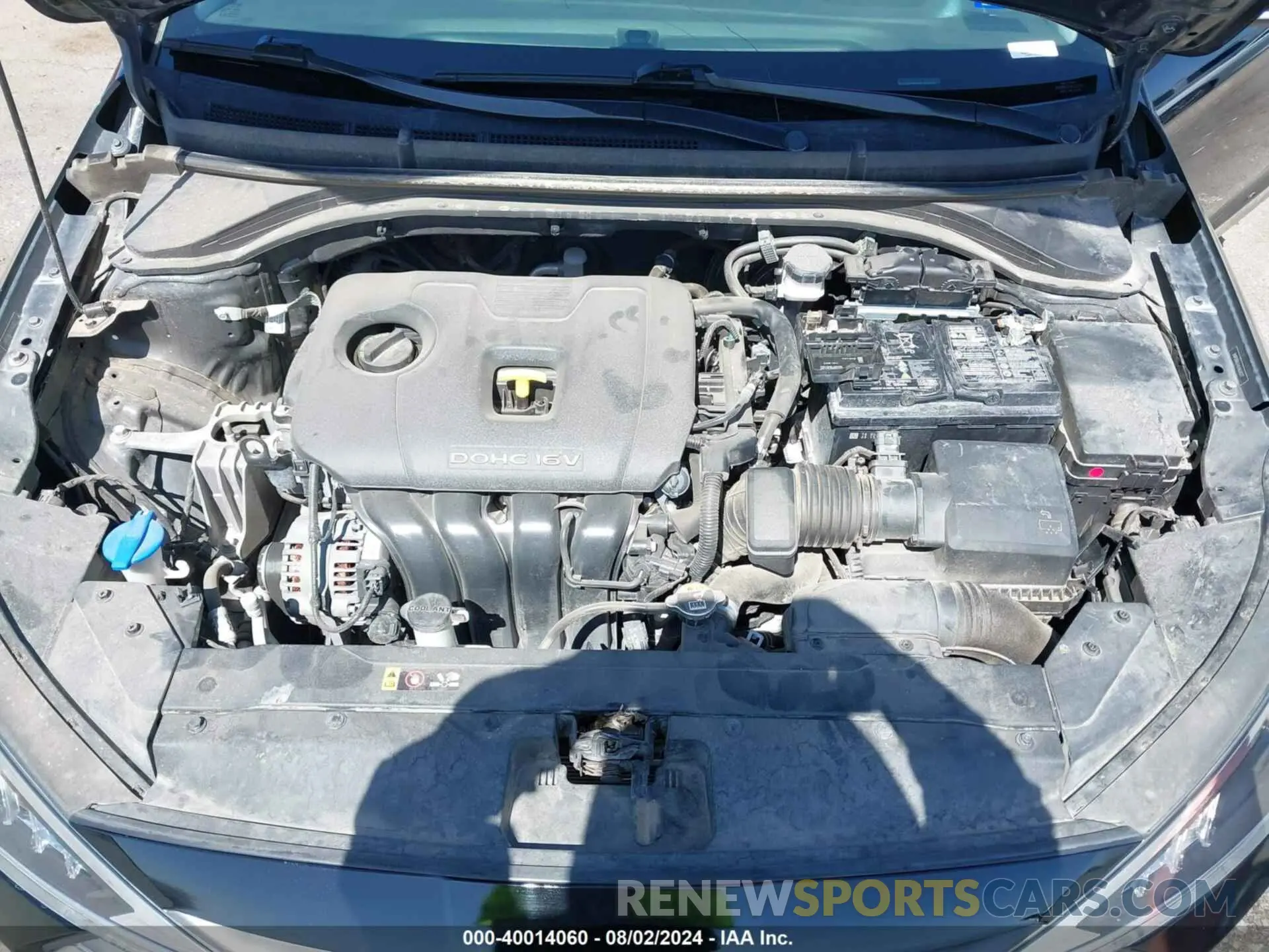 10 fotografías del automóvil dañado 5NPD84LF4LH624277 HYUNDAI ELANTRA 2020