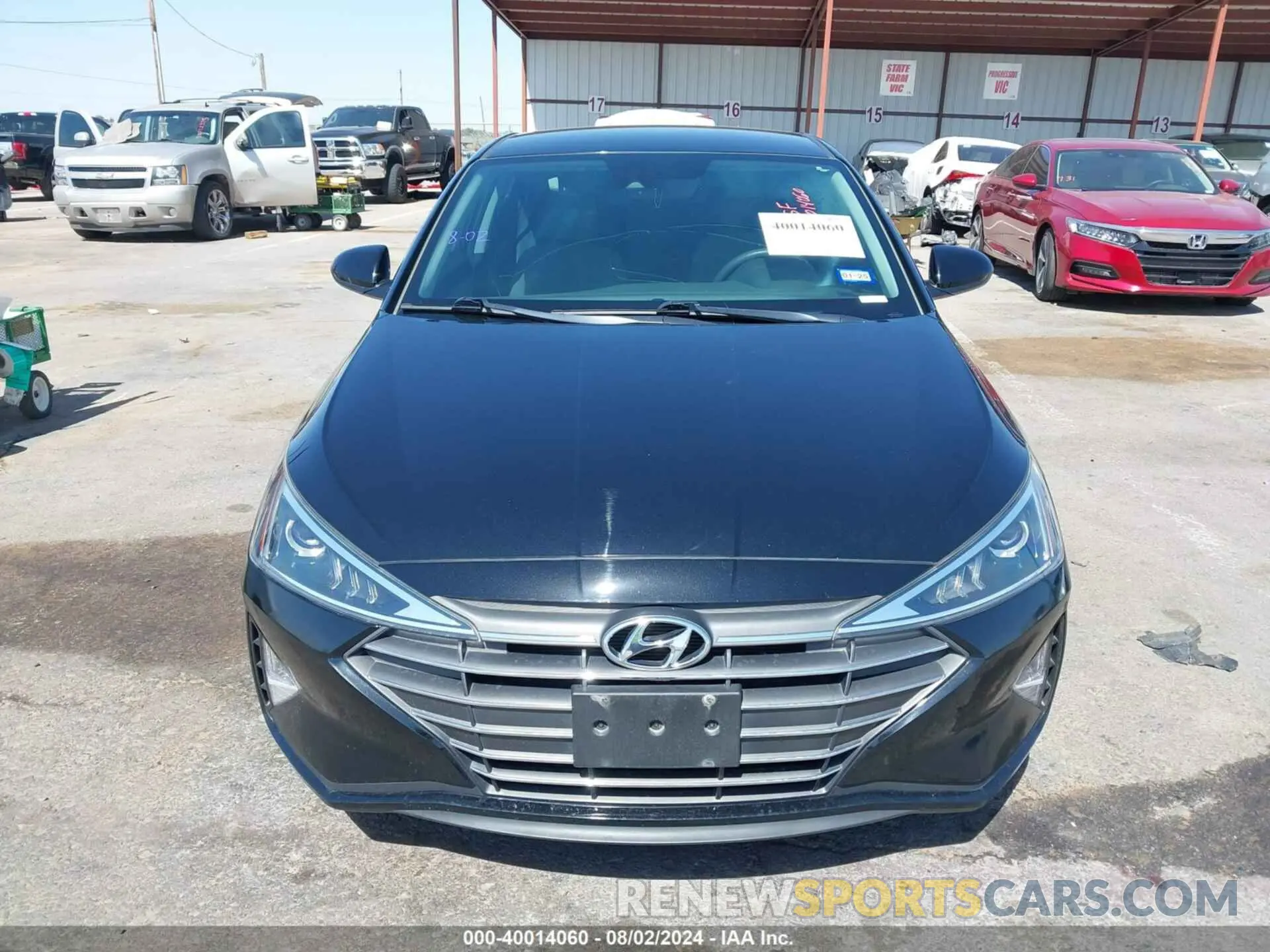 12 fotografías del automóvil dañado 5NPD84LF4LH624277 HYUNDAI ELANTRA 2020