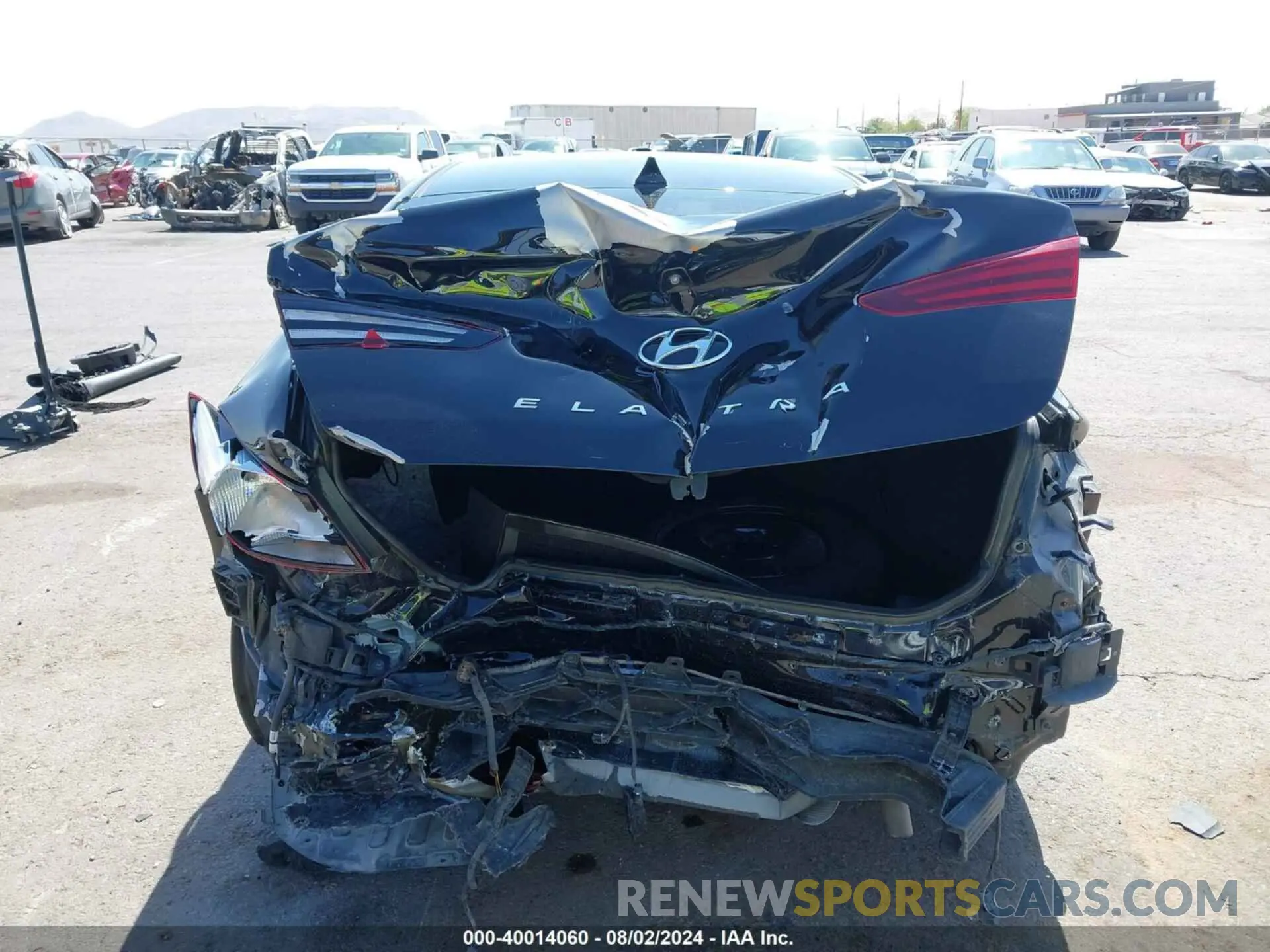 16 fotografías del automóvil dañado 5NPD84LF4LH624277 HYUNDAI ELANTRA 2020
