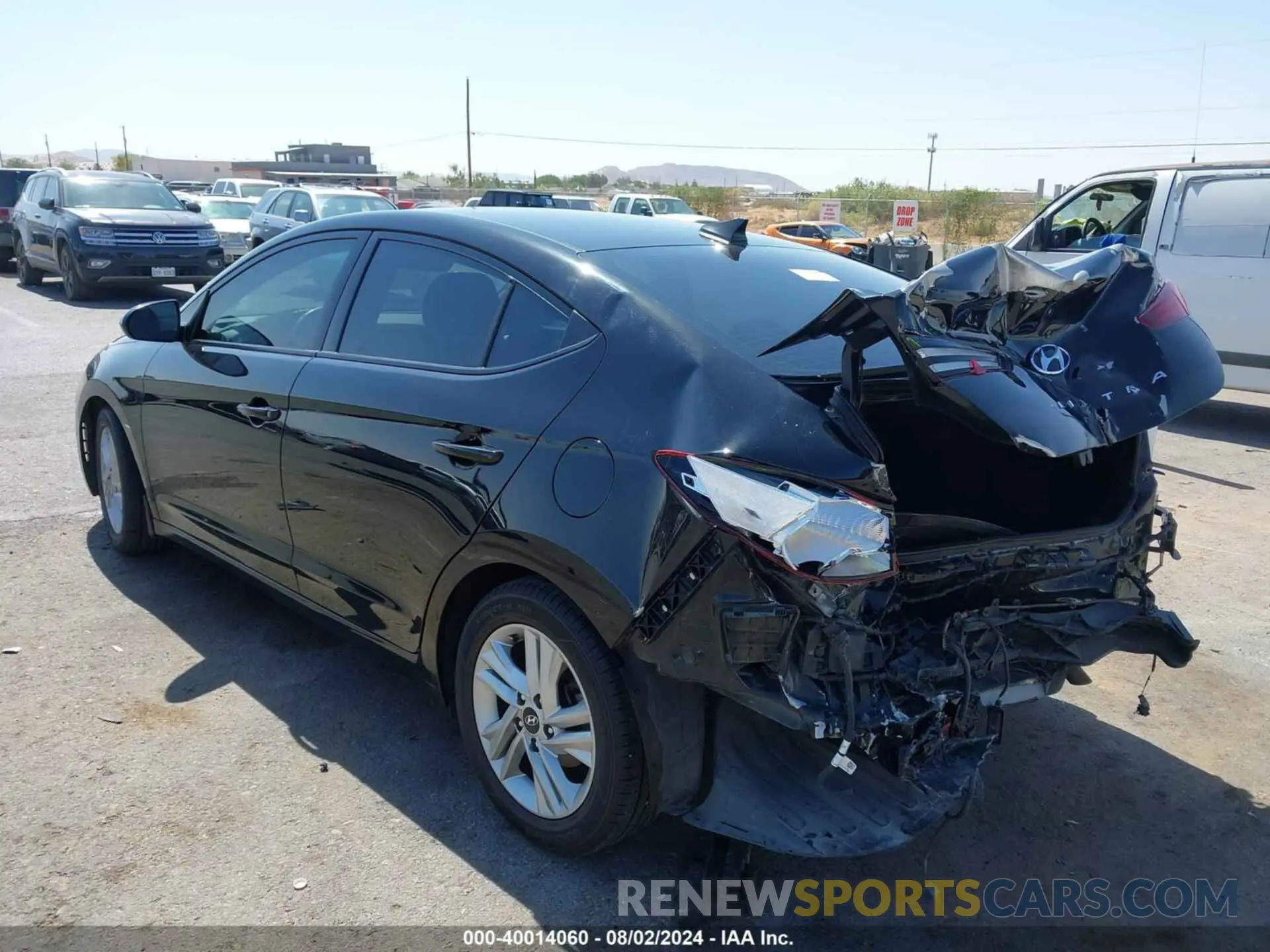 3 fotografías del automóvil dañado 5NPD84LF4LH624277 HYUNDAI ELANTRA 2020