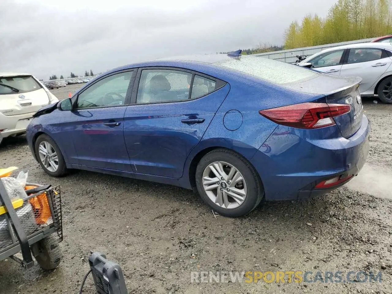 2 fotografías del automóvil dañado 5NPD84LF4LH628068 HYUNDAI ELANTRA 2020