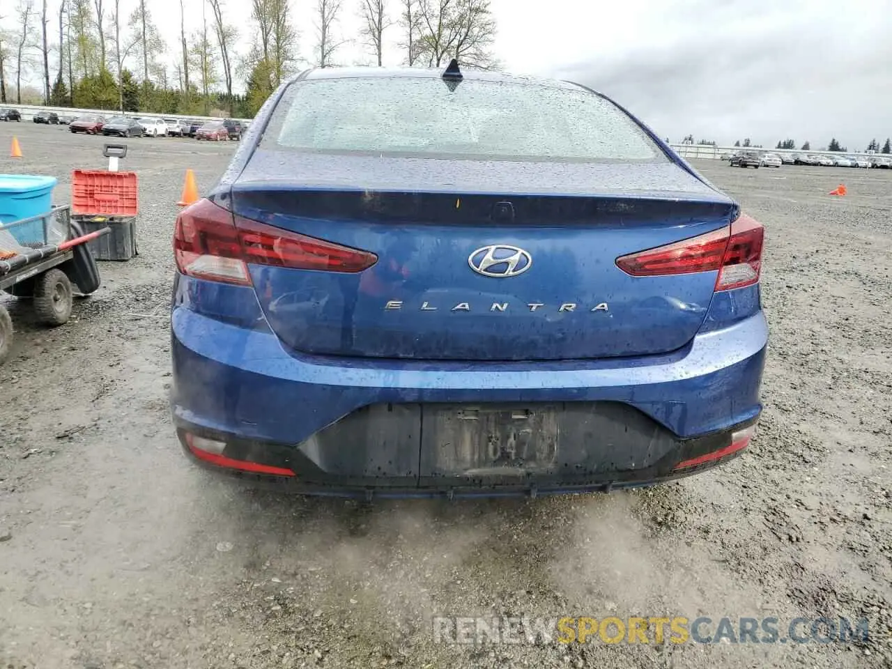6 fotografías del automóvil dañado 5NPD84LF4LH628068 HYUNDAI ELANTRA 2020