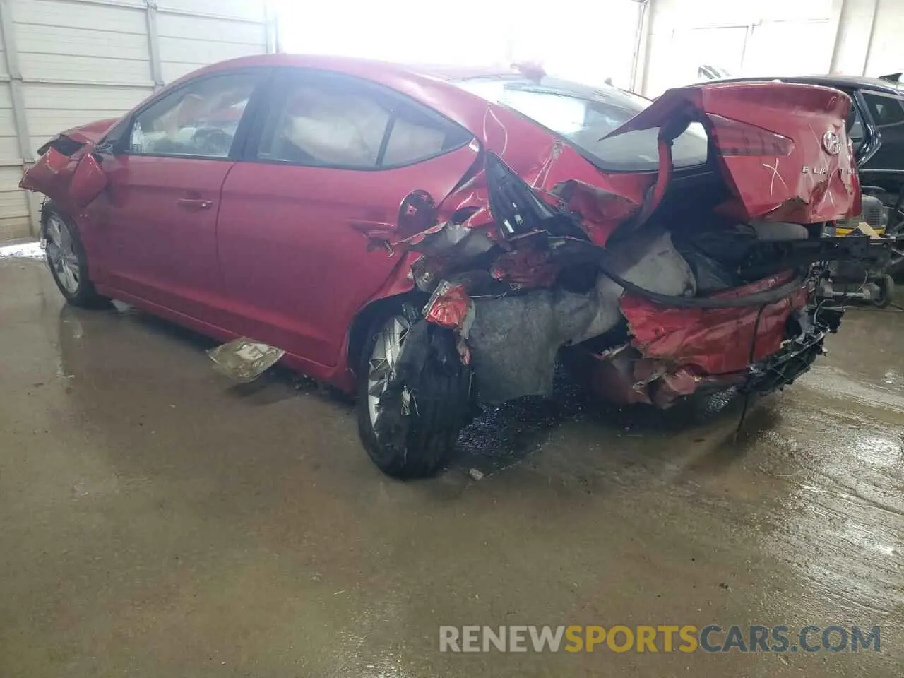 2 fotografías del automóvil dañado 5NPD84LF4LH629401 HYUNDAI ELANTRA 2020