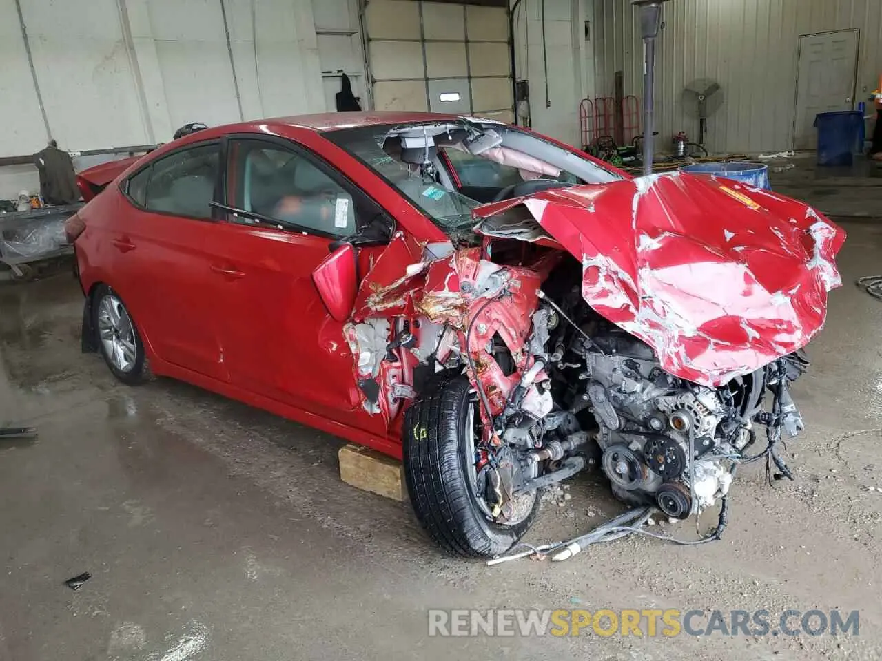 4 fotografías del automóvil dañado 5NPD84LF4LH629401 HYUNDAI ELANTRA 2020