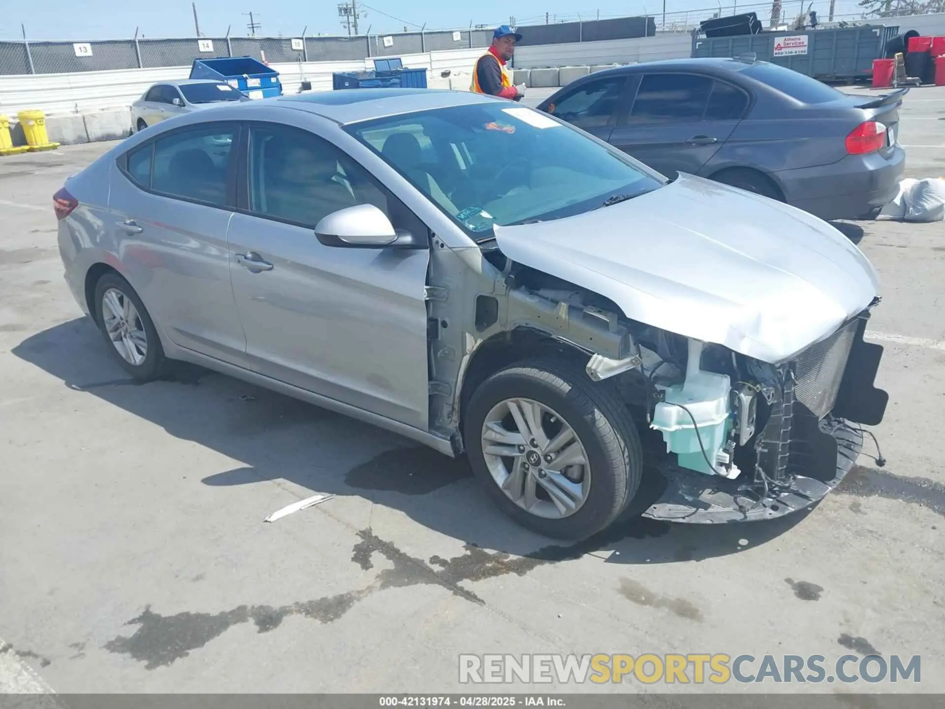 1 fotografías del automóvil dañado 5NPD84LF4LH631116 HYUNDAI ELANTRA 2020