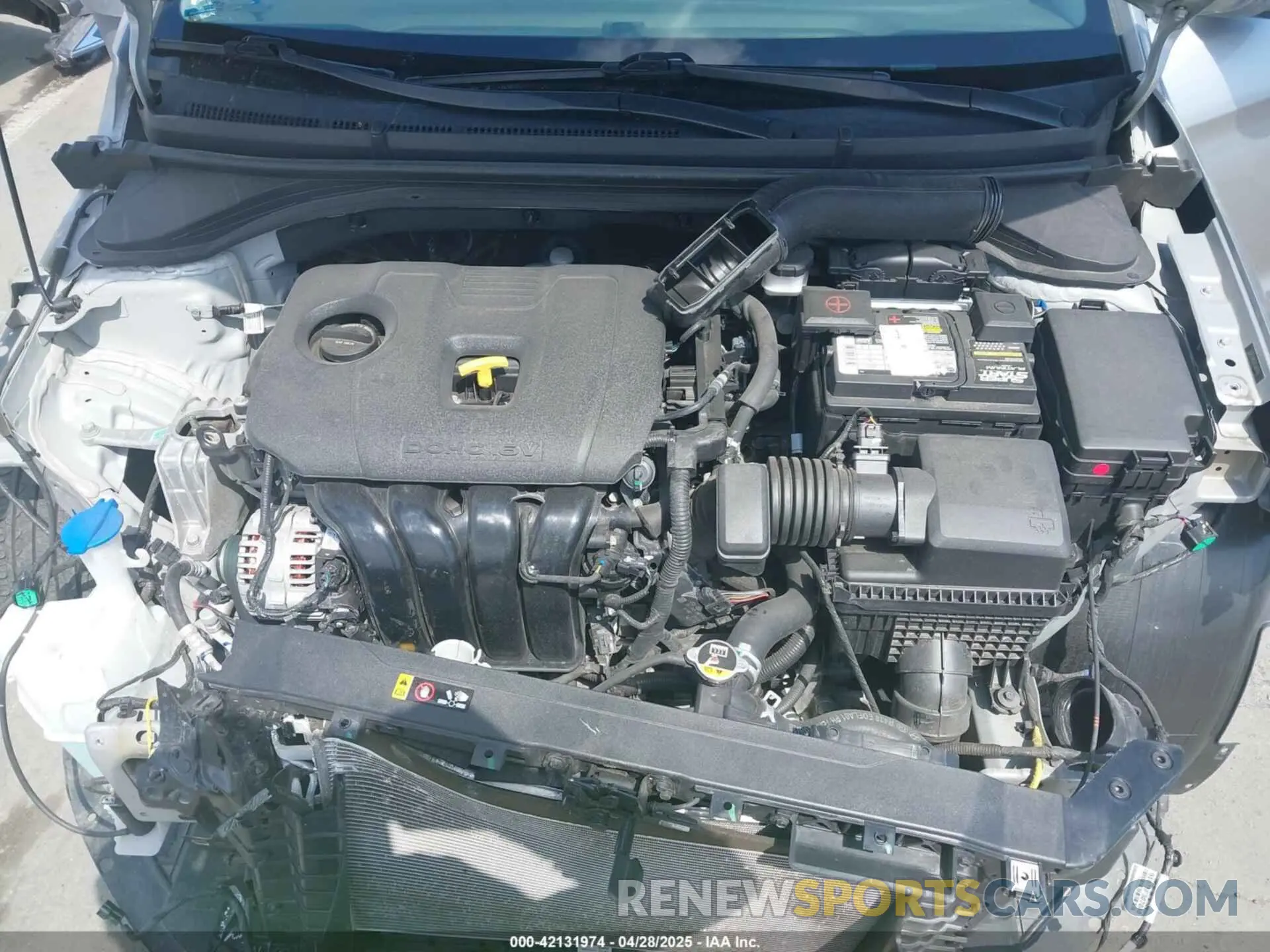 10 fotografías del automóvil dañado 5NPD84LF4LH631116 HYUNDAI ELANTRA 2020