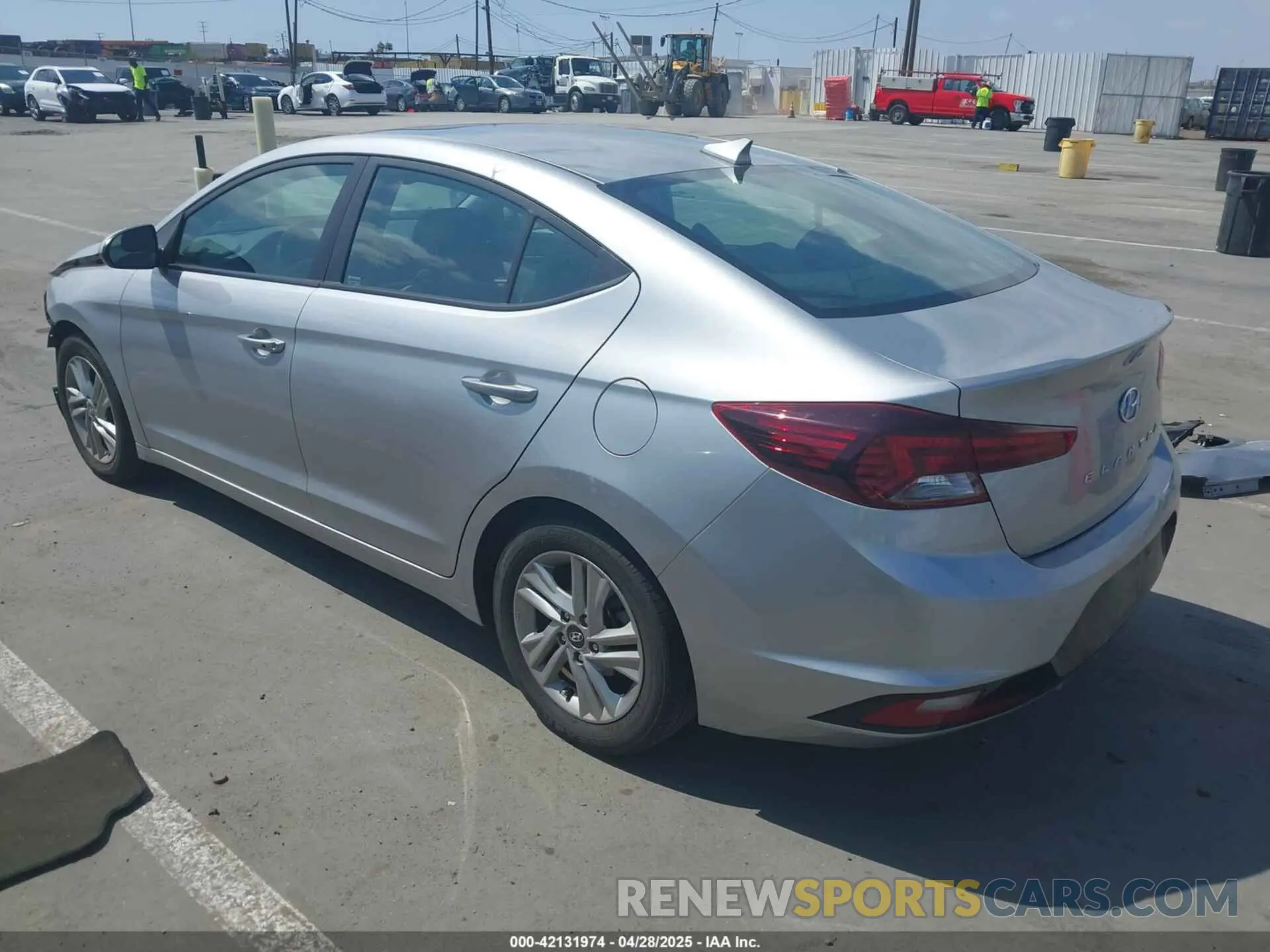 3 fotografías del automóvil dañado 5NPD84LF4LH631116 HYUNDAI ELANTRA 2020