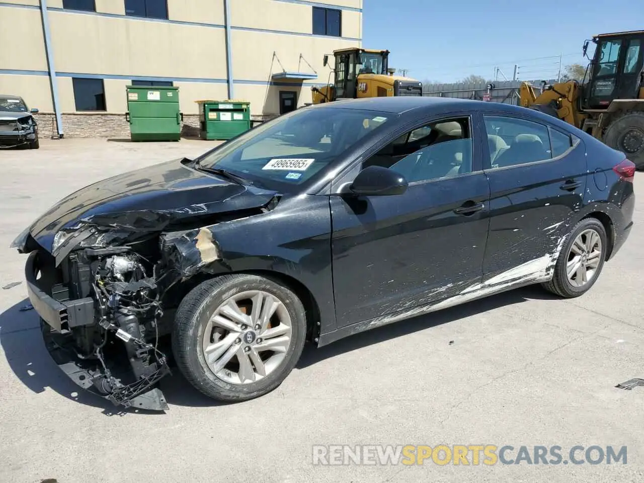 1 fotografías del automóvil dañado 5NPD84LF5LH505816 HYUNDAI ELANTRA 2020
