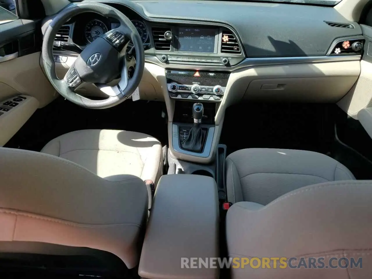 8 fotografías del automóvil dañado 5NPD84LF5LH505816 HYUNDAI ELANTRA 2020