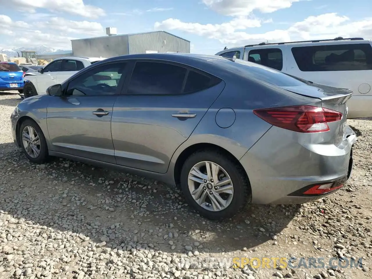 2 fotografías del automóvil dañado 5NPD84LF5LH511535 HYUNDAI ELANTRA 2020