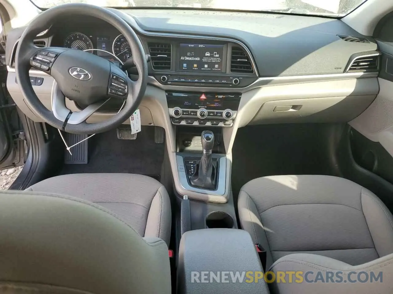 8 fotografías del automóvil dañado 5NPD84LF5LH511535 HYUNDAI ELANTRA 2020