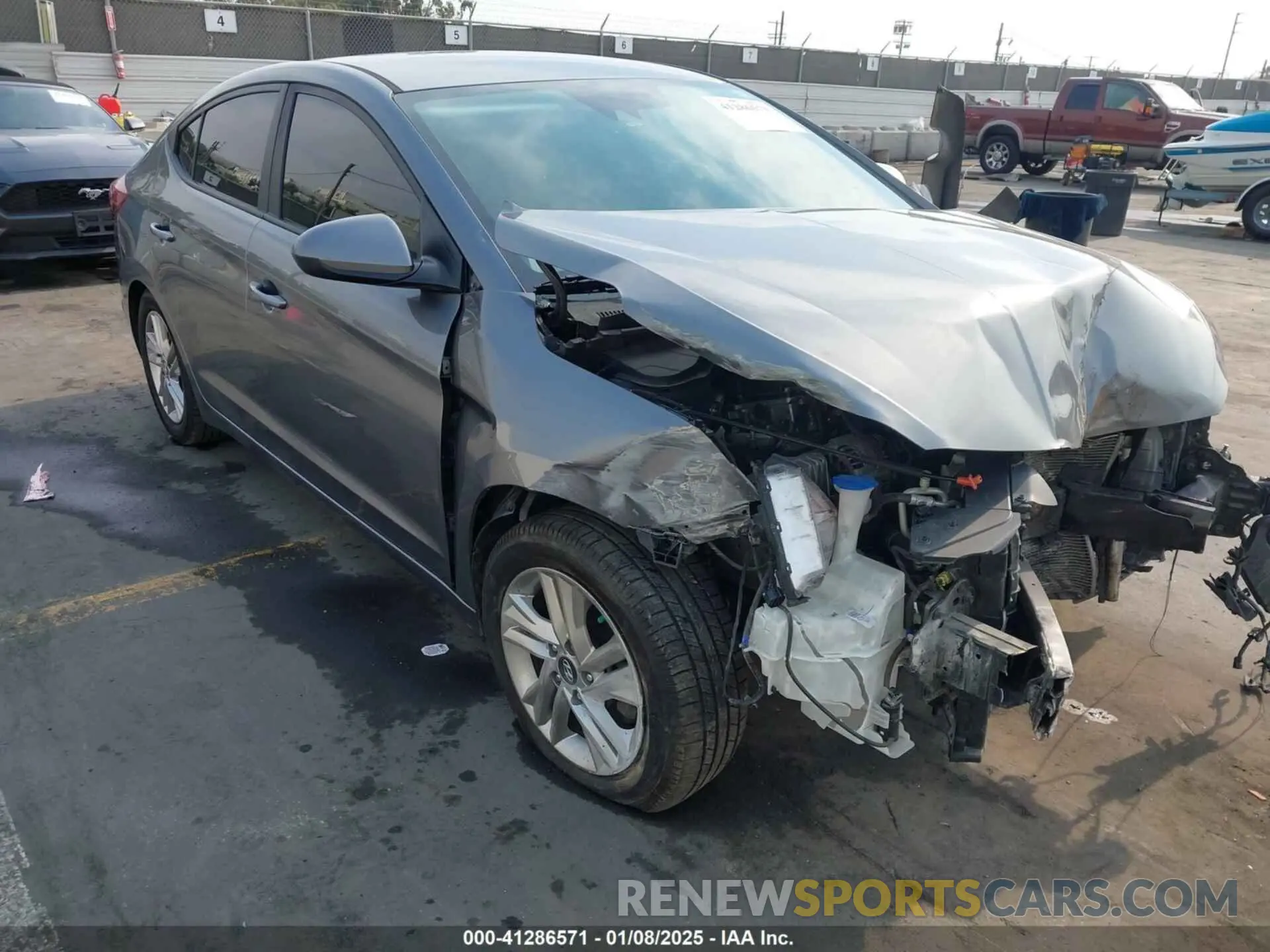 1 fotografías del automóvil dañado 5NPD84LF5LH522308 HYUNDAI ELANTRA 2020