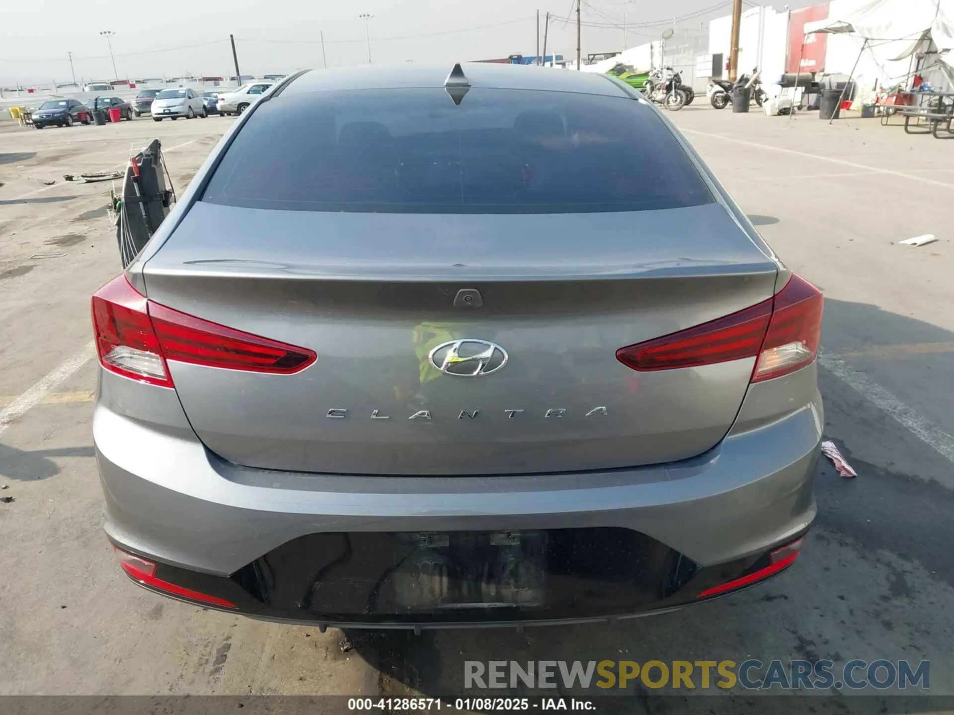 17 fotografías del automóvil dañado 5NPD84LF5LH522308 HYUNDAI ELANTRA 2020