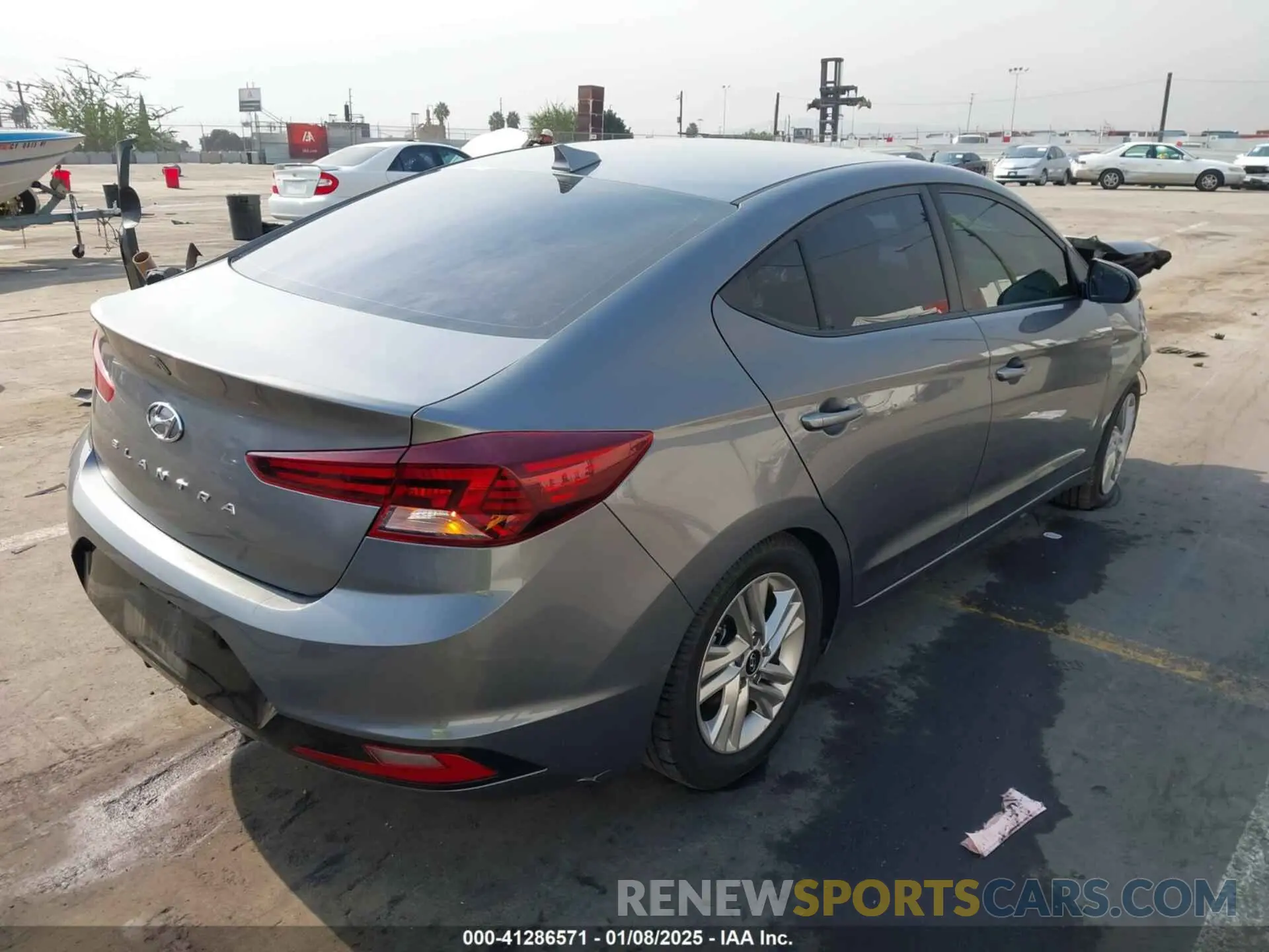 4 fotografías del automóvil dañado 5NPD84LF5LH522308 HYUNDAI ELANTRA 2020