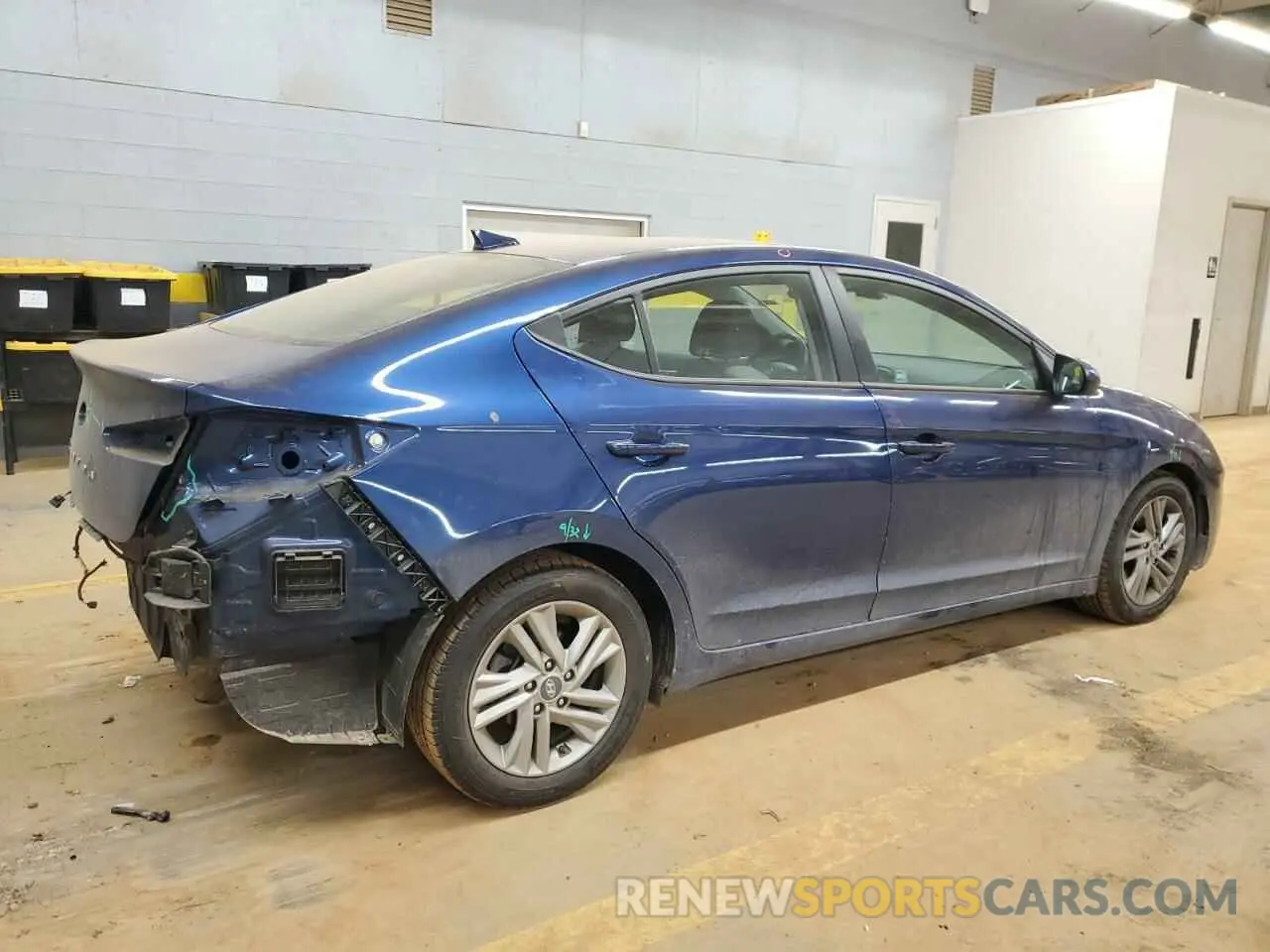 3 fotografías del automóvil dañado 5NPD84LF5LH540355 HYUNDAI ELANTRA 2020