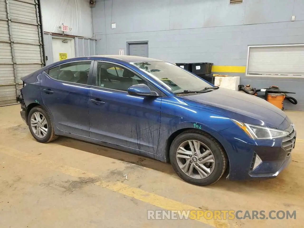 4 fotografías del automóvil dañado 5NPD84LF5LH540355 HYUNDAI ELANTRA 2020