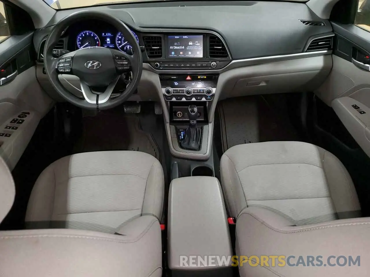 8 fotografías del automóvil dañado 5NPD84LF5LH540355 HYUNDAI ELANTRA 2020