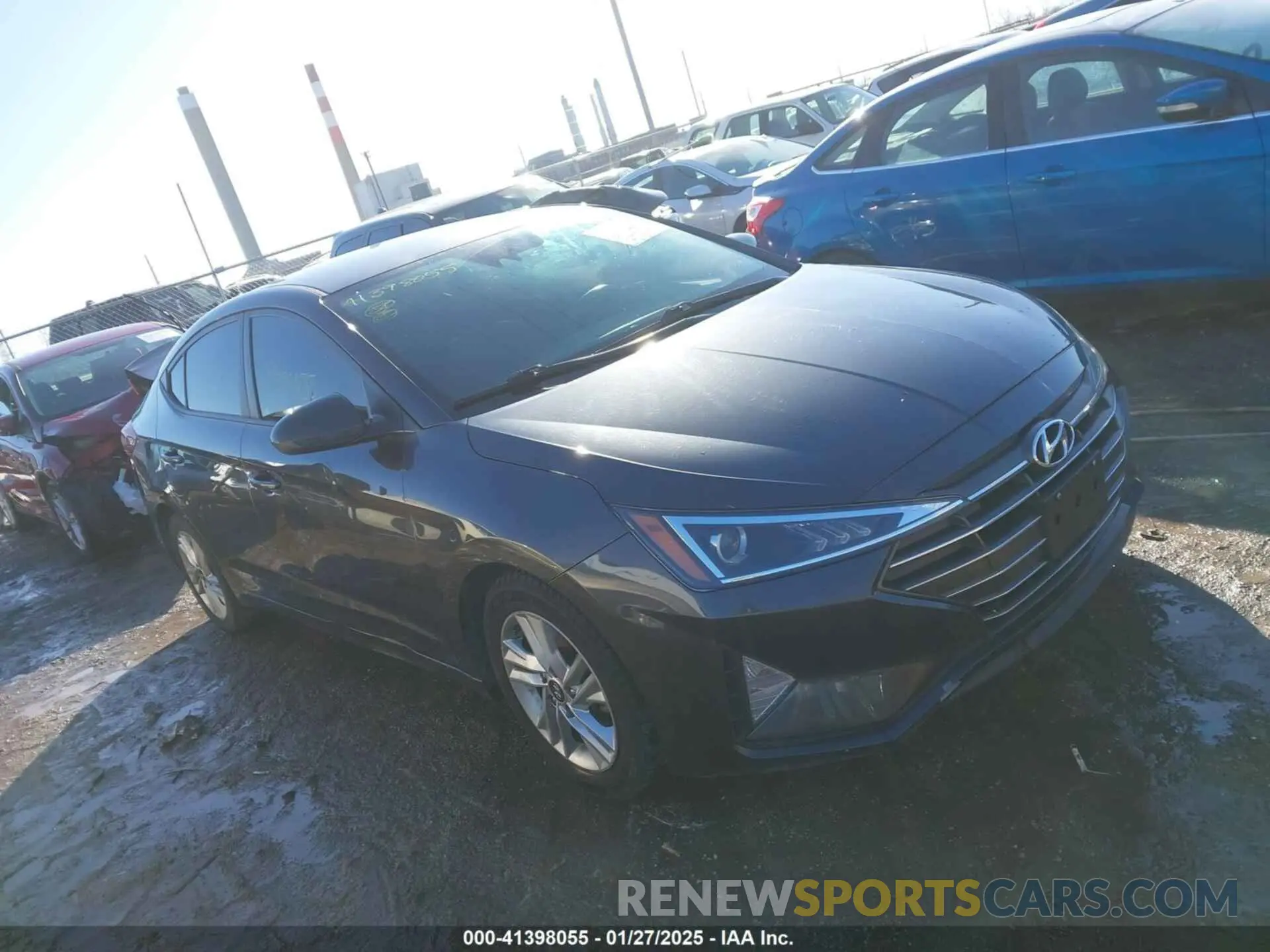 1 fotografías del automóvil dañado 5NPD84LF5LH555230 HYUNDAI ELANTRA 2020