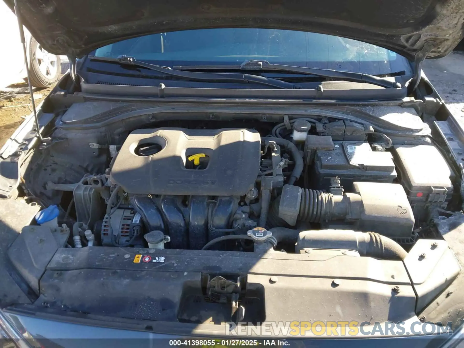 10 fotografías del automóvil dañado 5NPD84LF5LH555230 HYUNDAI ELANTRA 2020