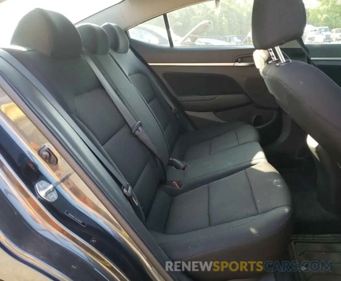 10 fotografías del automóvil dañado 5NPD84LF5LH559617 HYUNDAI ELANTRA 2020
