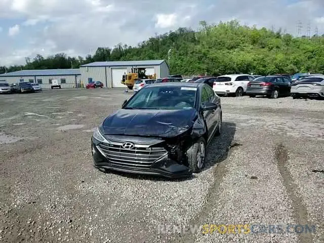 13 fotografías del automóvil dañado 5NPD84LF5LH563909 HYUNDAI ELANTRA 2020