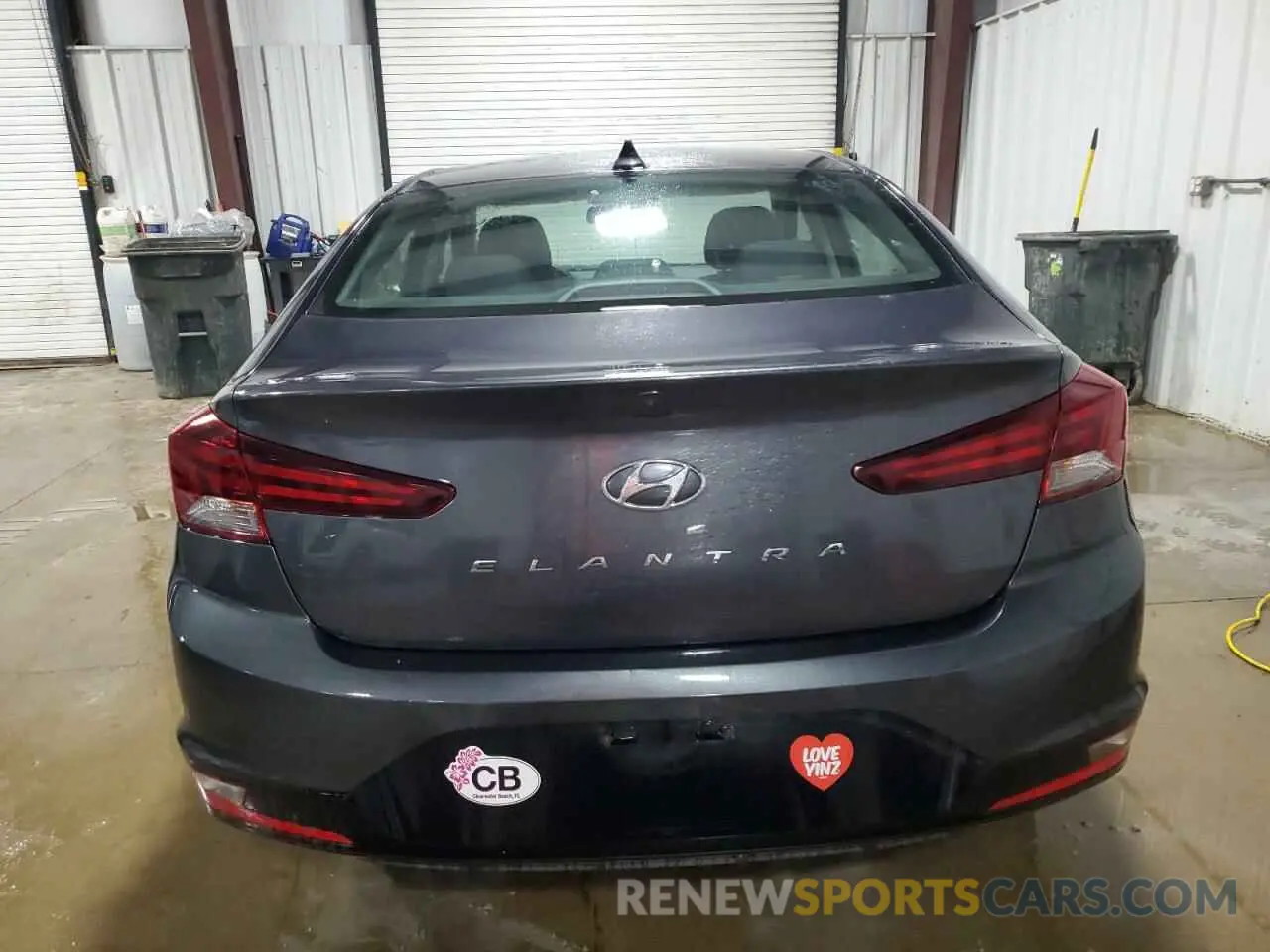 6 fotografías del automóvil dañado 5NPD84LF5LH563909 HYUNDAI ELANTRA 2020
