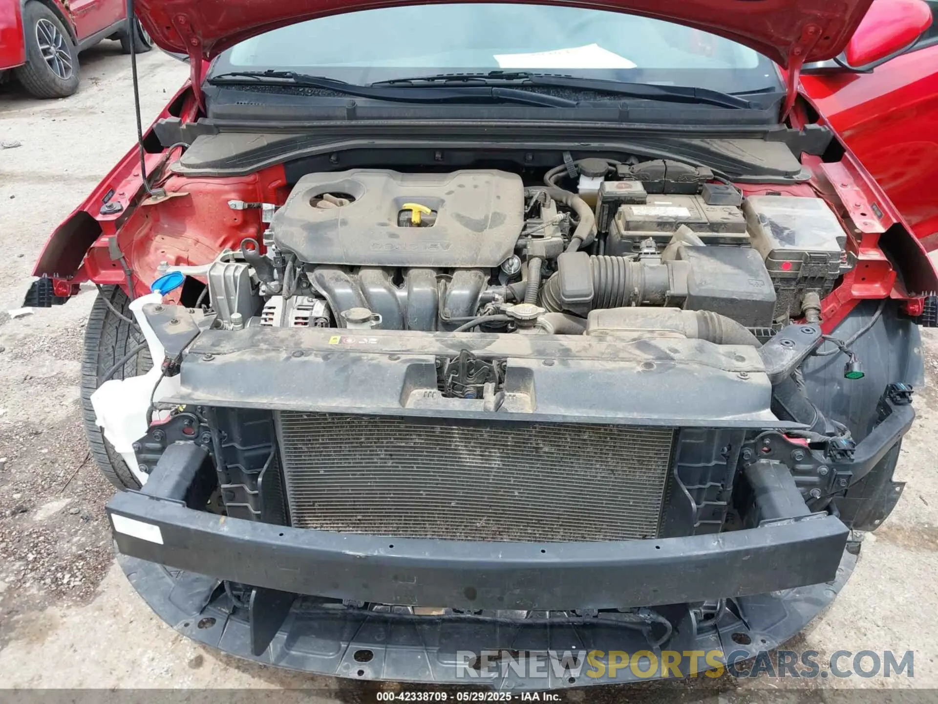 10 fotografías del automóvil dañado 5NPD84LF5LH569077 HYUNDAI ELANTRA 2020