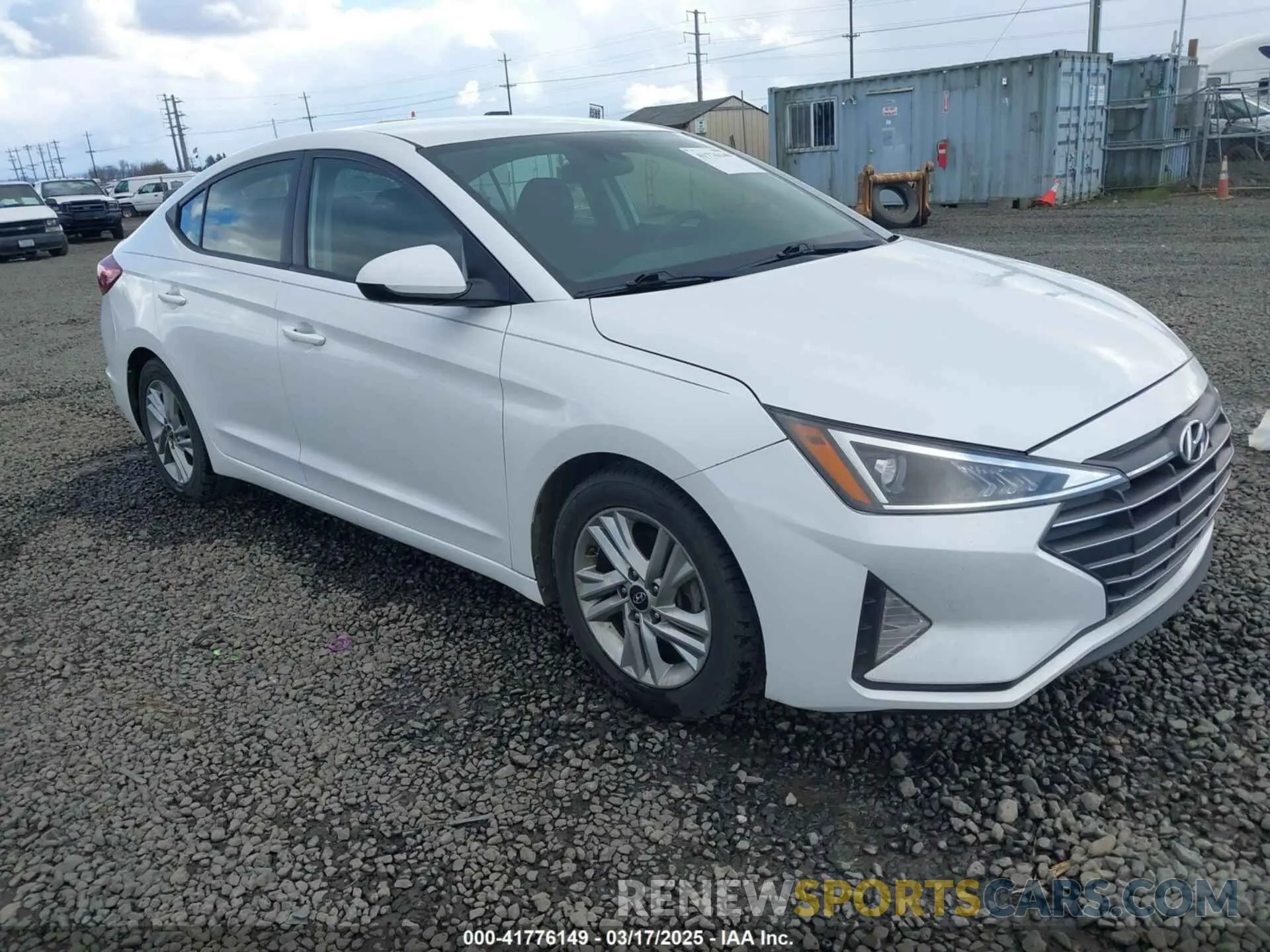 1 fotografías del automóvil dañado 5NPD84LF5LH579222 HYUNDAI ELANTRA 2020