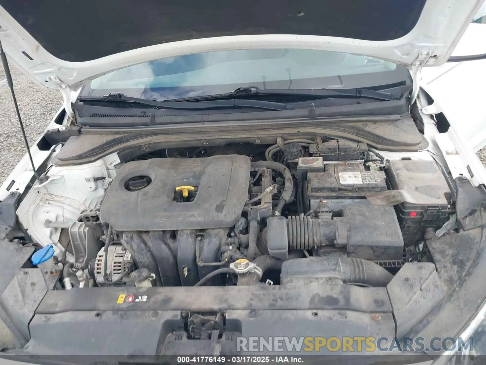 10 fotografías del automóvil dañado 5NPD84LF5LH579222 HYUNDAI ELANTRA 2020