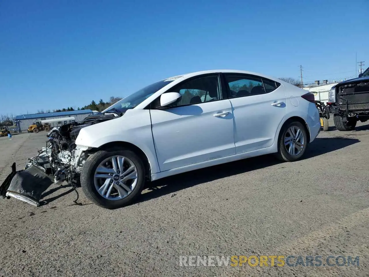 1 fotografías del automóvil dañado 5NPD84LF5LH582640 HYUNDAI ELANTRA 2020