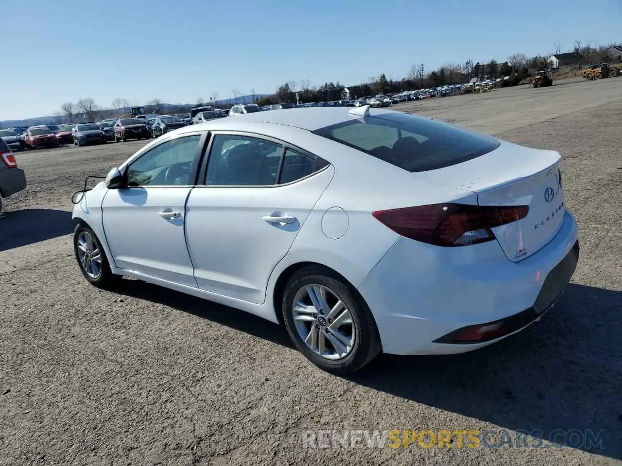 2 fotografías del automóvil dañado 5NPD84LF5LH582640 HYUNDAI ELANTRA 2020