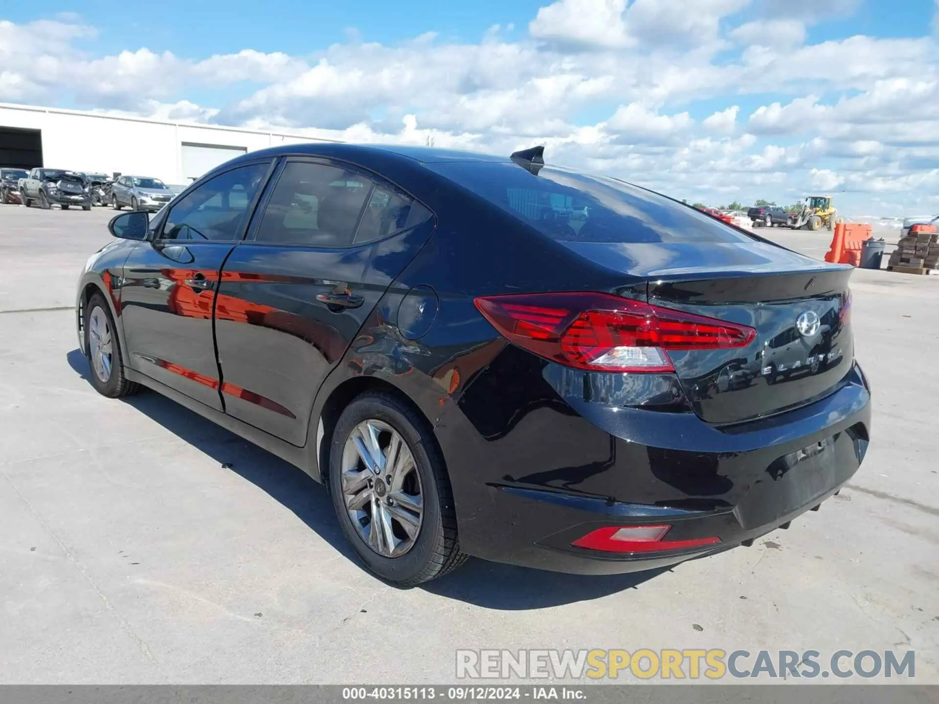 3 fotografías del automóvil dañado 5NPD84LF5LH583996 HYUNDAI ELANTRA 2020