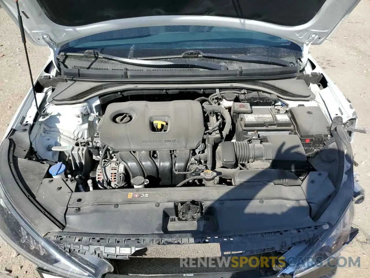 11 fotografías del automóvil dañado 5NPD84LF5LH586218 HYUNDAI ELANTRA 2020