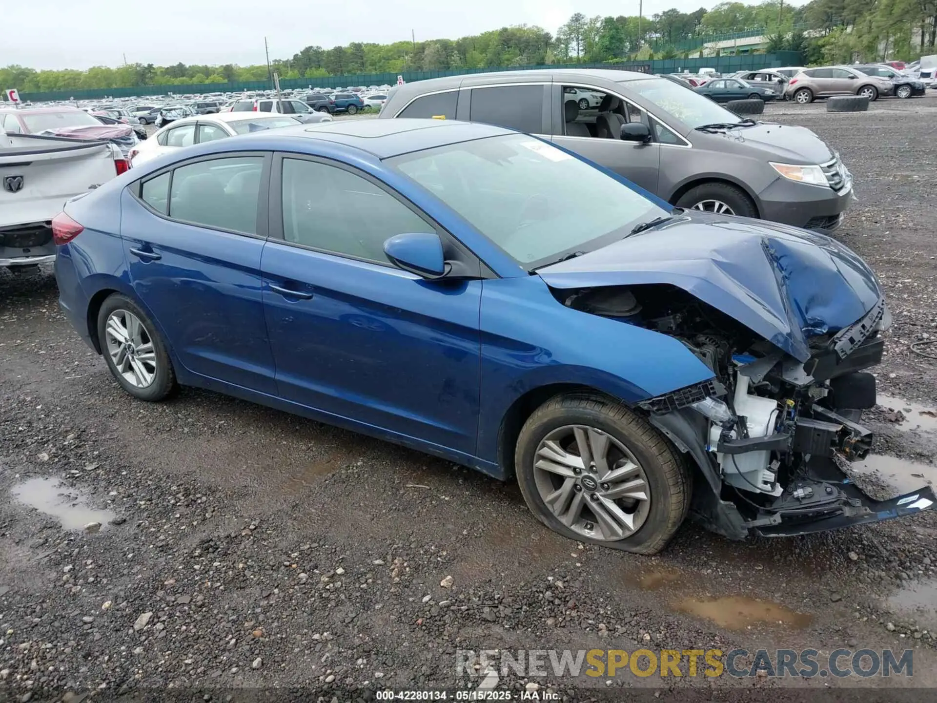 1 fotografías del automóvil dañado 5NPD84LF5LH591726 HYUNDAI ELANTRA 2020