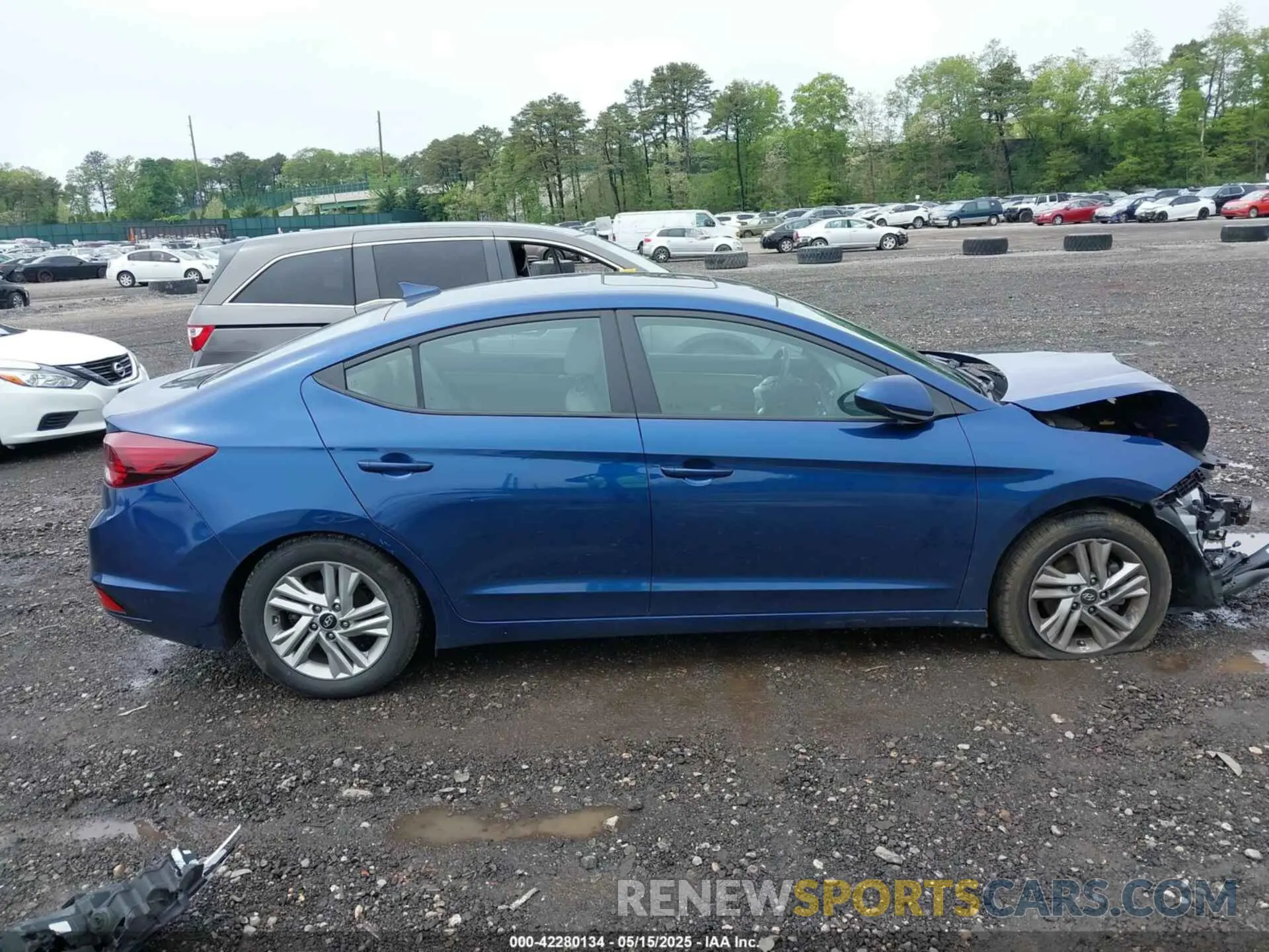 13 fotografías del automóvil dañado 5NPD84LF5LH591726 HYUNDAI ELANTRA 2020