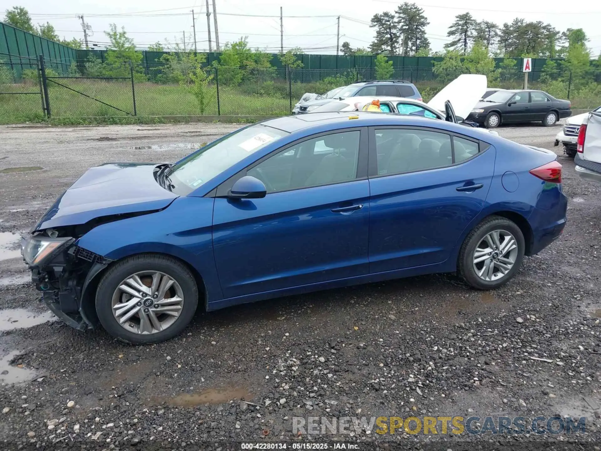 14 fotografías del automóvil dañado 5NPD84LF5LH591726 HYUNDAI ELANTRA 2020