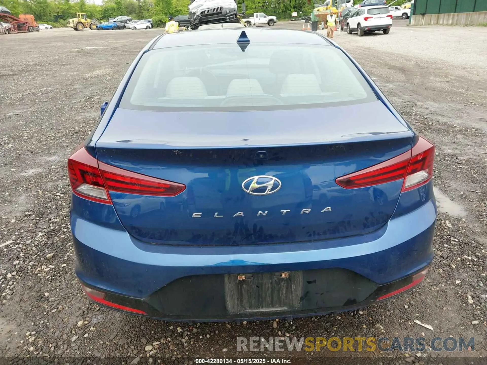 16 fotografías del automóvil dañado 5NPD84LF5LH591726 HYUNDAI ELANTRA 2020