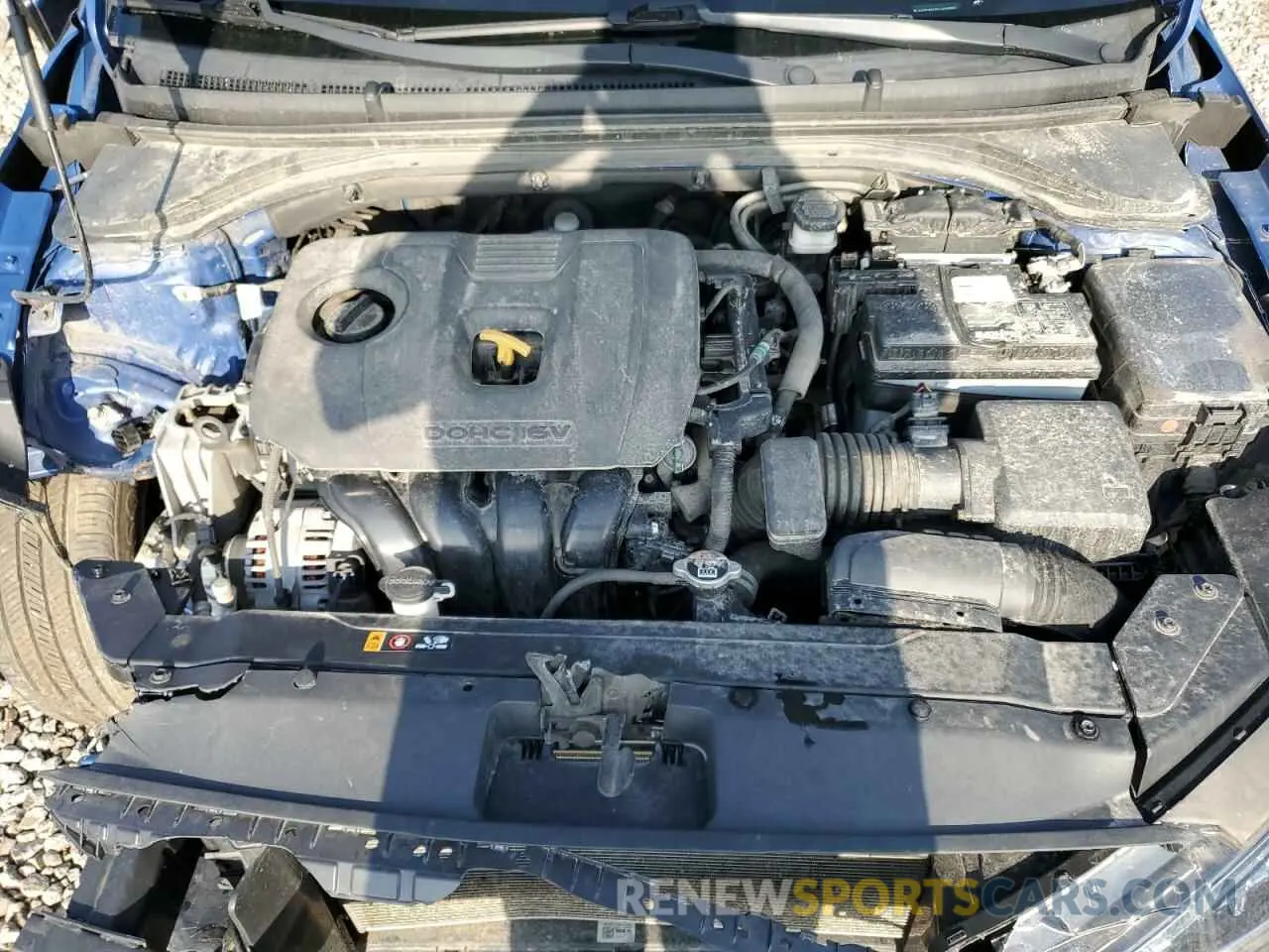 11 fotografías del automóvil dañado 5NPD84LF5LH593007 HYUNDAI ELANTRA 2020