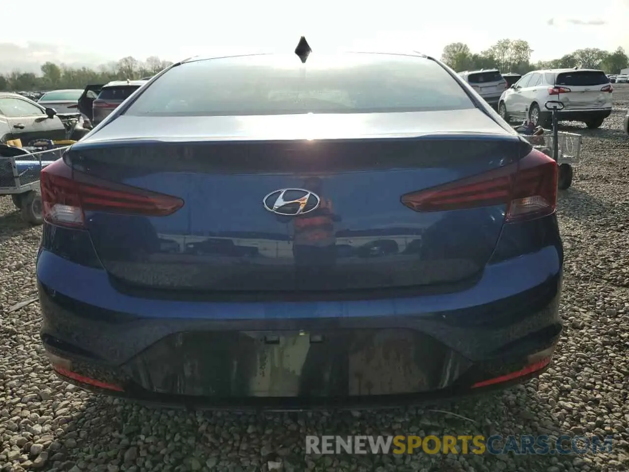 6 fotografías del automóvil dañado 5NPD84LF5LH593007 HYUNDAI ELANTRA 2020