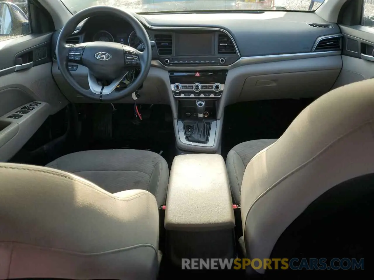 8 fotografías del automóvil dañado 5NPD84LF5LH593007 HYUNDAI ELANTRA 2020