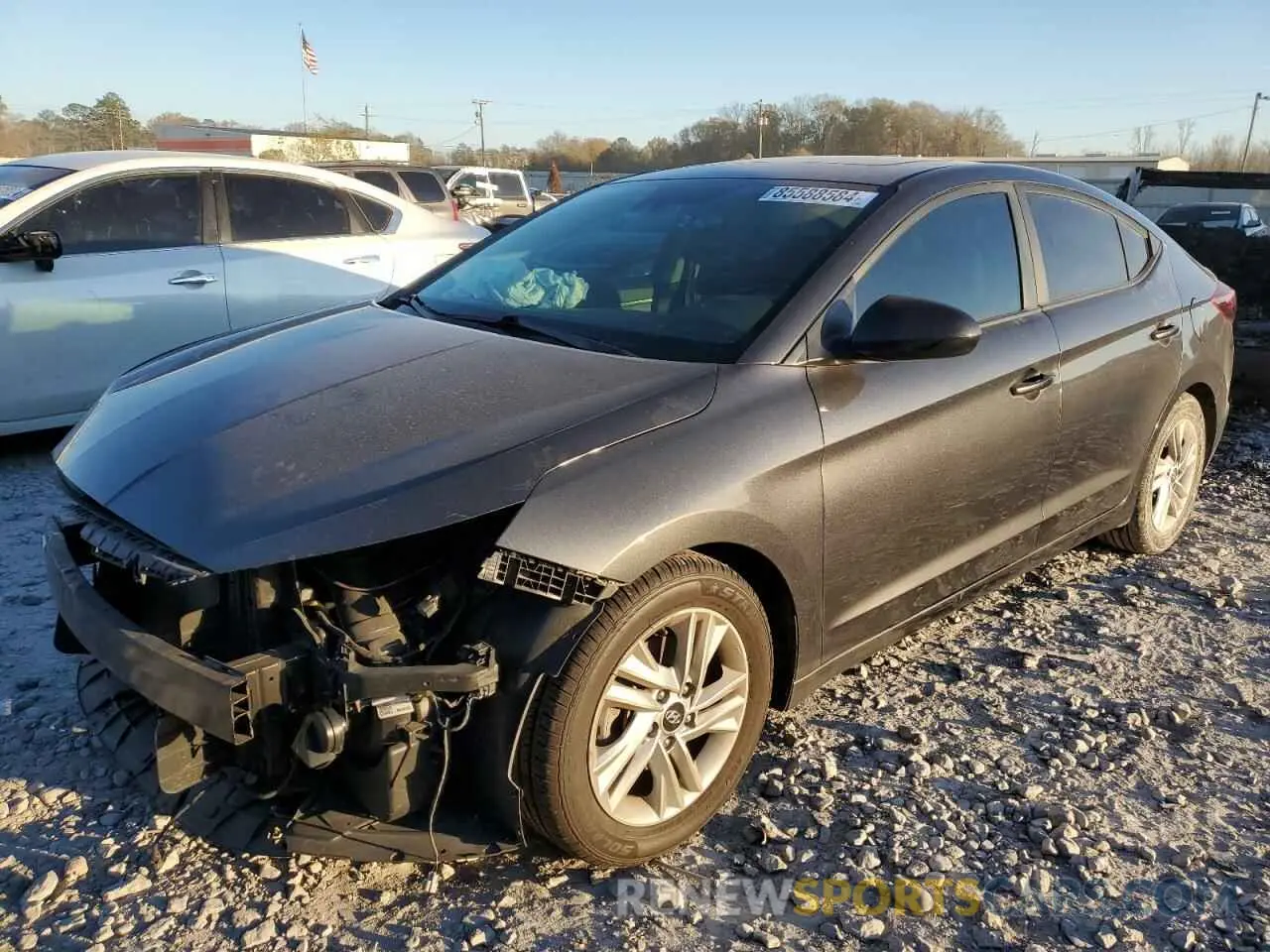 1 fotografías del automóvil dañado 5NPD84LF5LH596893 HYUNDAI ELANTRA 2020